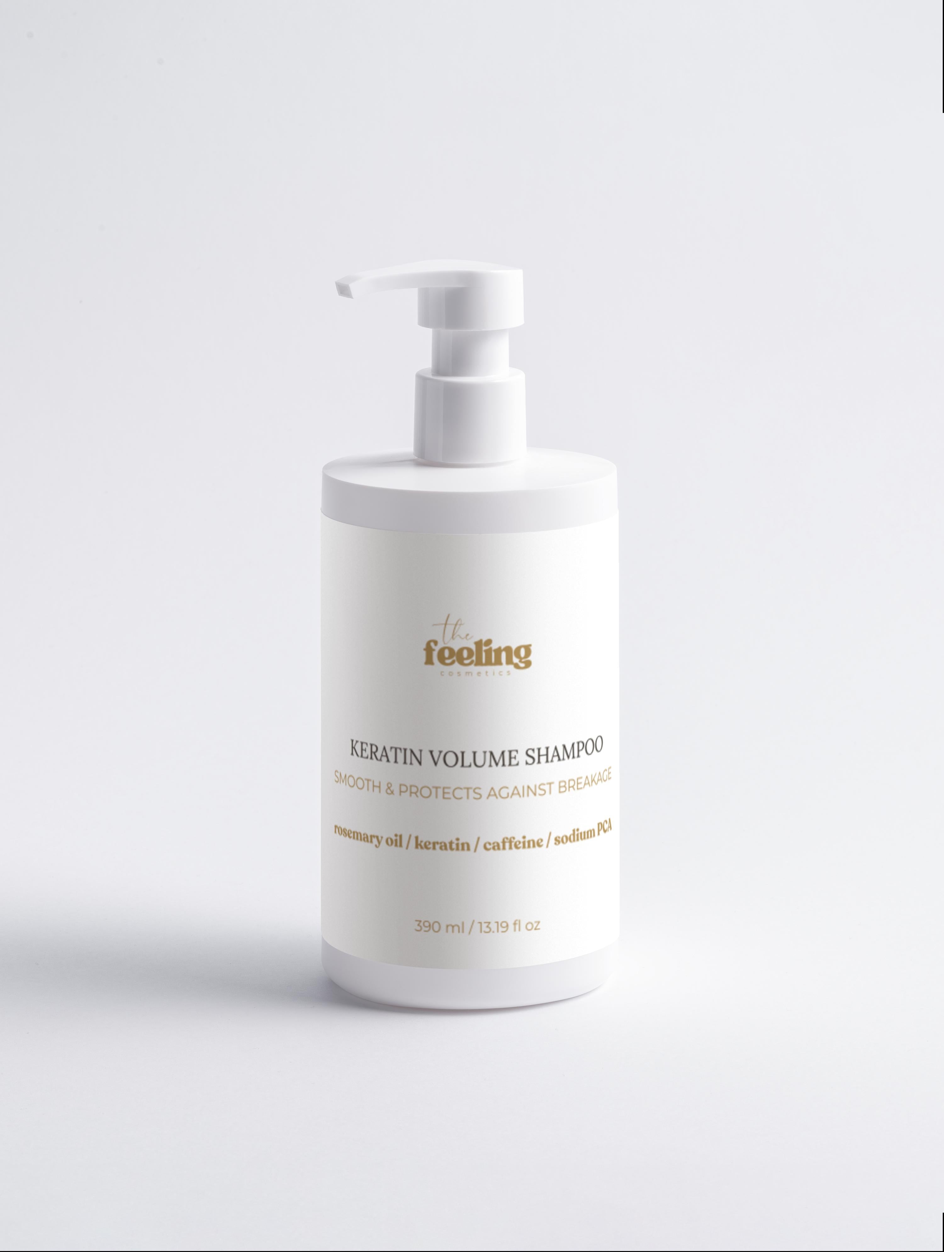 Keratin Volume Boost Shampoo 390ml