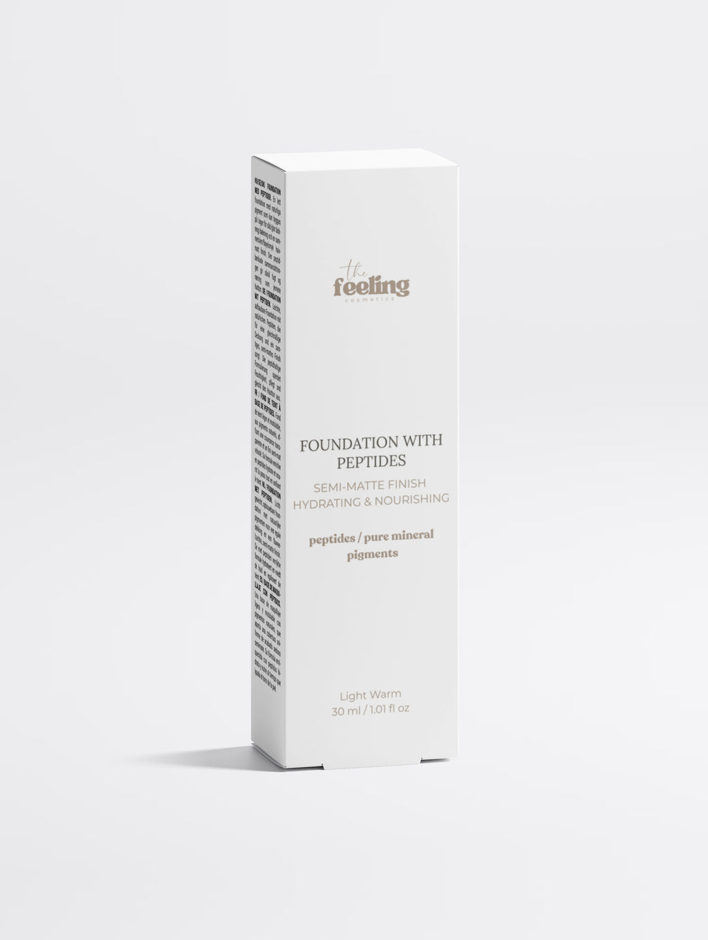 Foundation with Peptides, 10 Light Warm