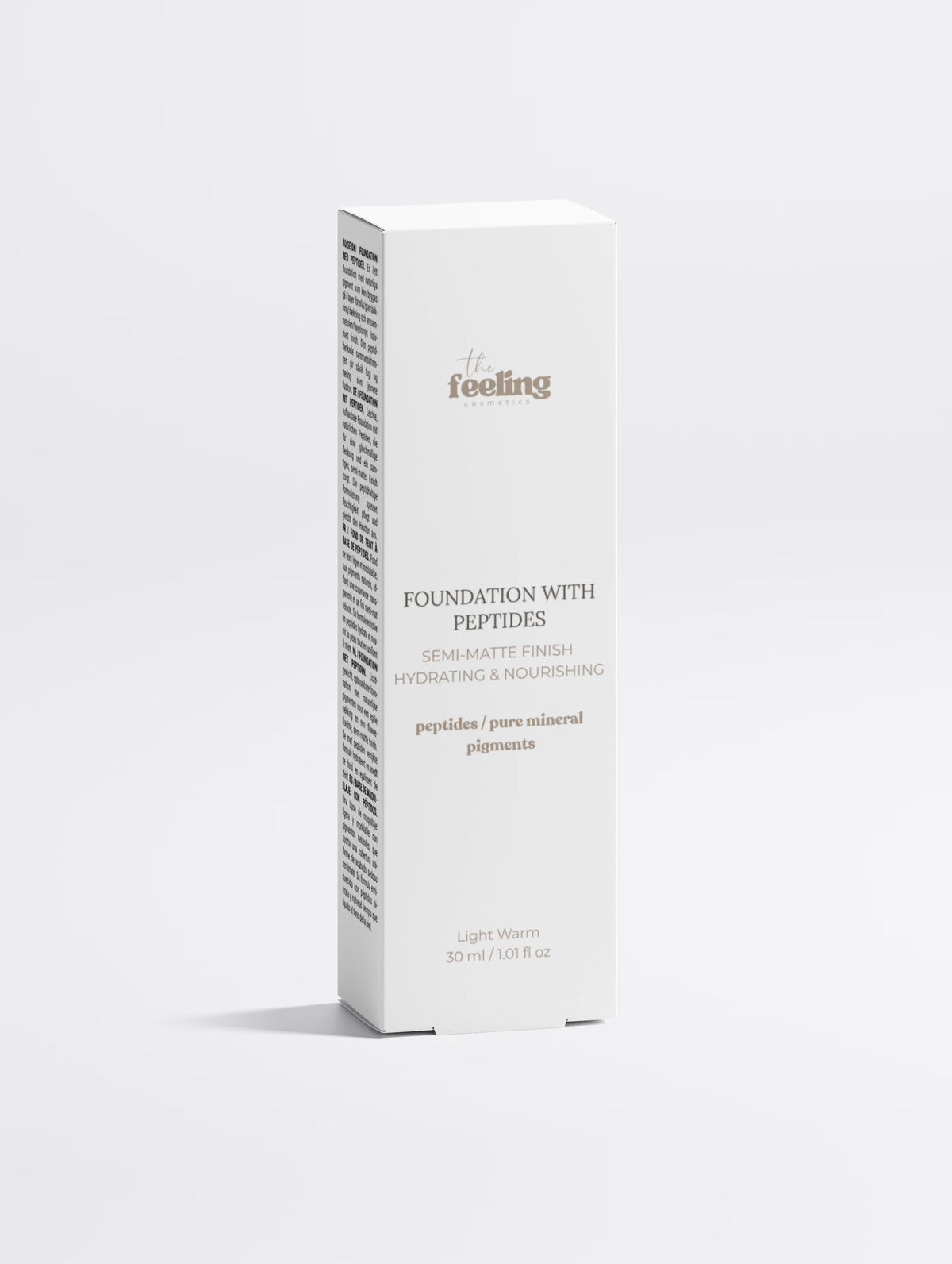 Foundation with Peptides, 10 Light Warm