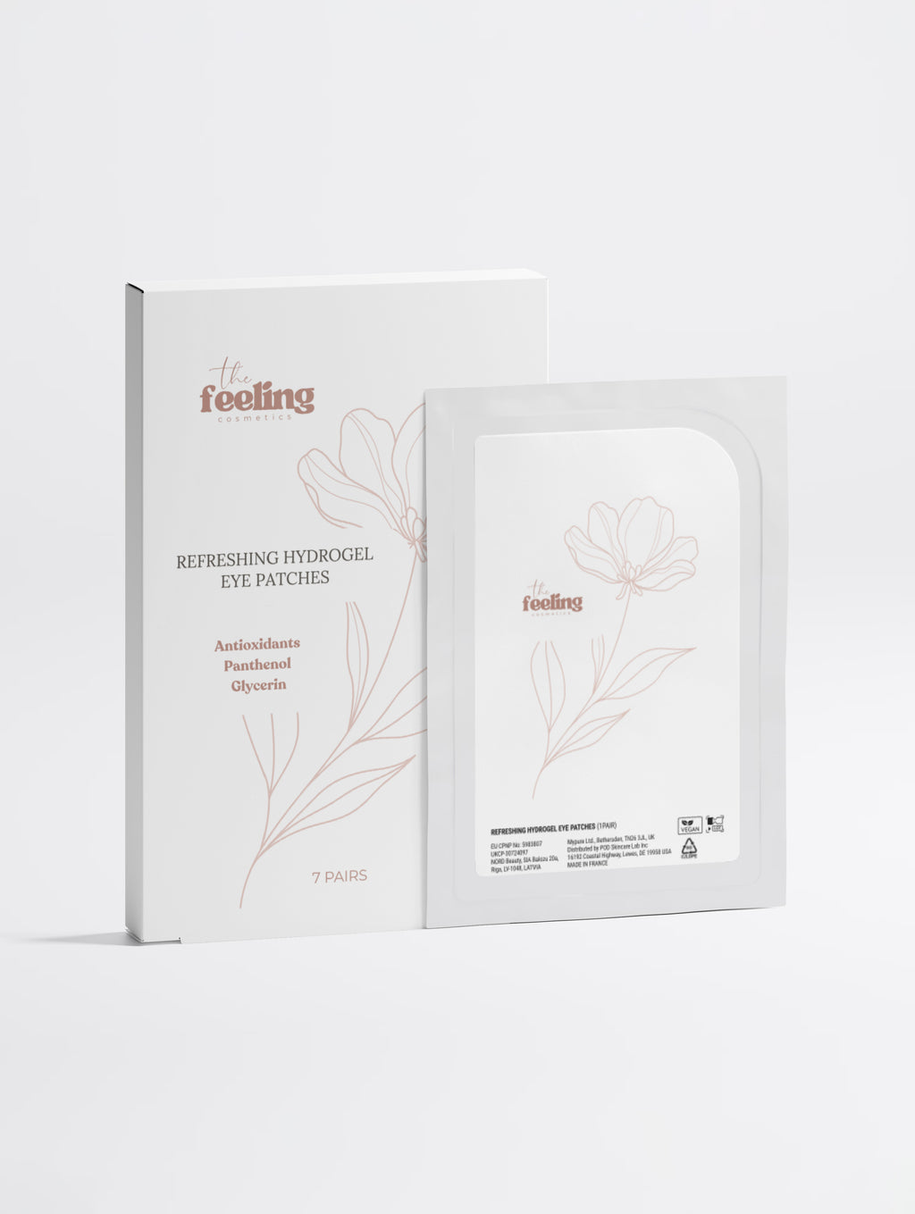 Anti-Fatigue Hydrogel Eye Patches