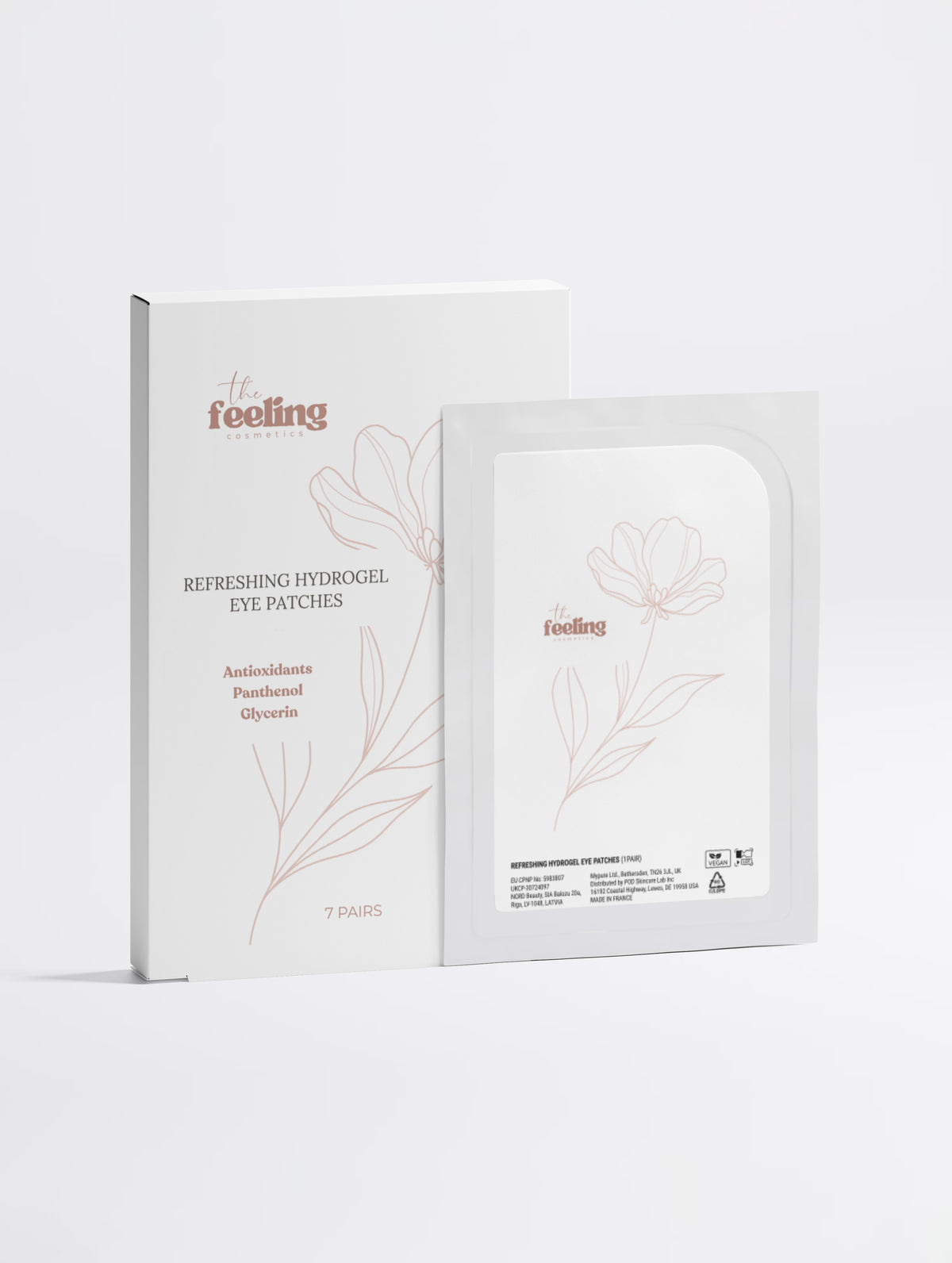 Anti-Fatigue Hydrogel Eye Patches